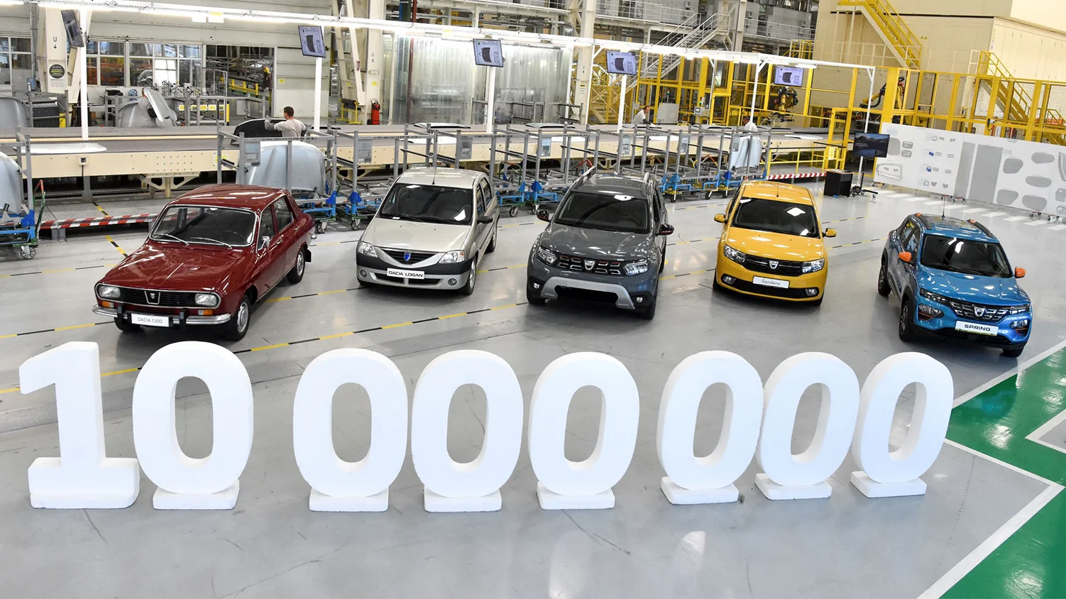 Over 10 mio. solgte Dacia siden 1965