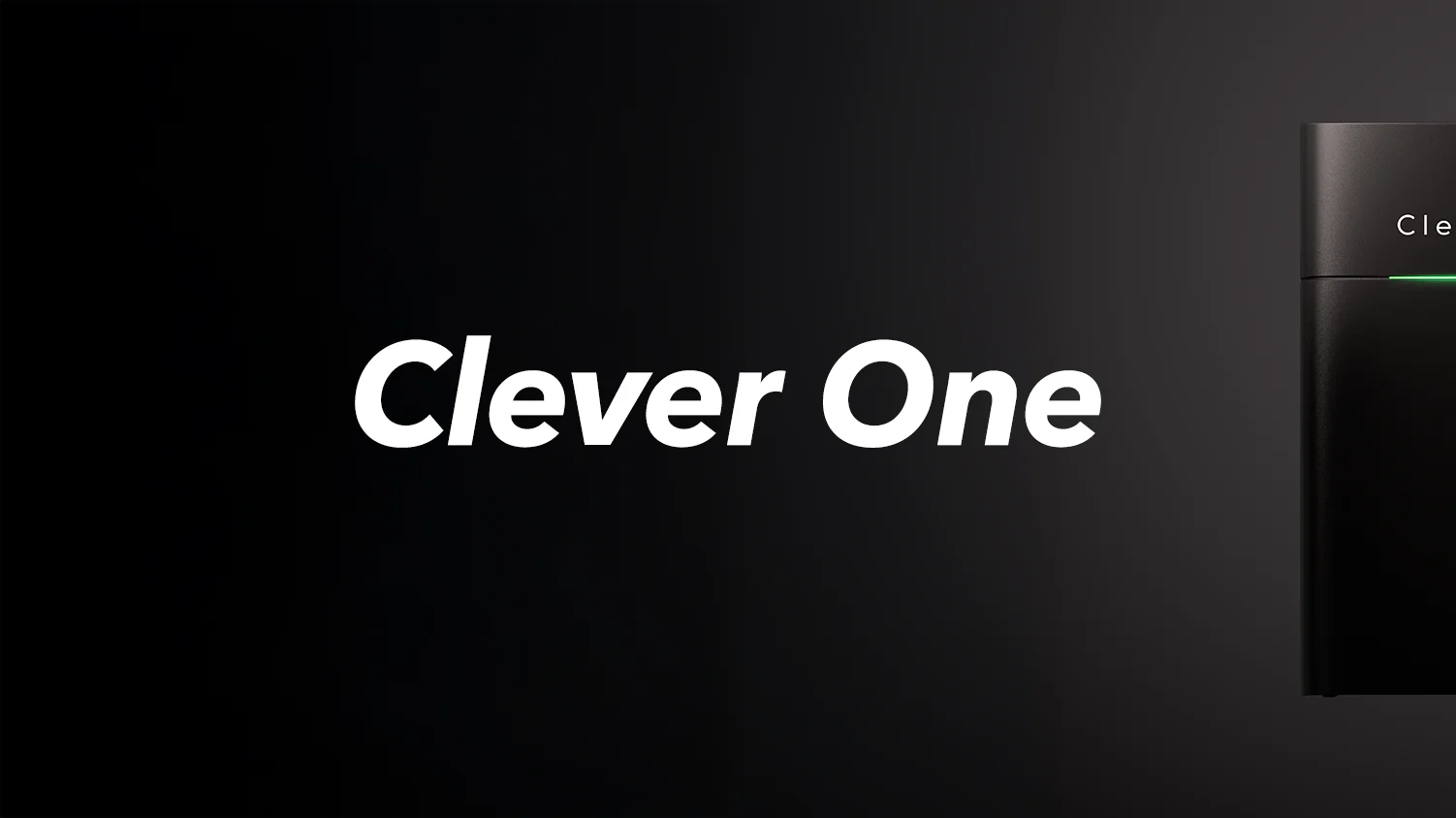 Clever One - fri opladning inkl. ladeboks.